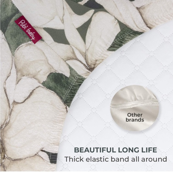 🌱 Pobibaby // Premium Bassinet Sheets, Ultra-Soft Cotton Blend (Pk of 2) - Picture 5 of 6